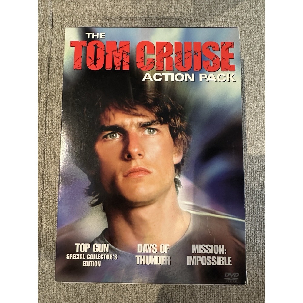 The Tom Cruise 3 DVD Action Pack Special Collector's Edition - NEW!